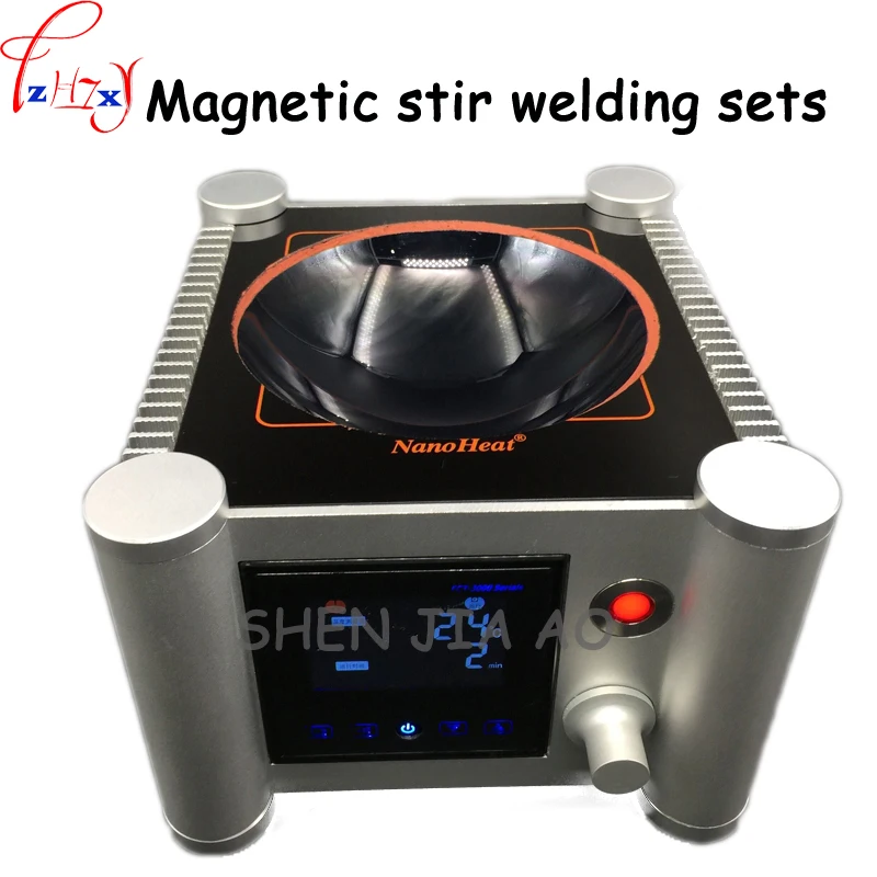 

1PC HMS-901H Laboratory Equipment Semi-circular Magnetic Stir Welding Sets 2000ml Microcrystalline Ceramic Heating Machine 220V