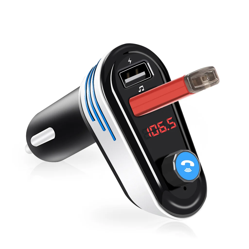 Новый беспроводной автомобильный fm передатчик Bluetooth Hands free MP3 плеер Поддержка