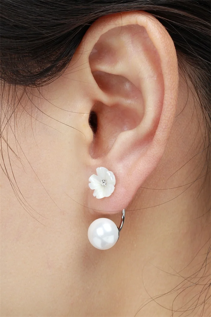 Женские серьги гвоздики в виде цветка ромашки|flower stud earrings|stud earringsstud earrings for women |