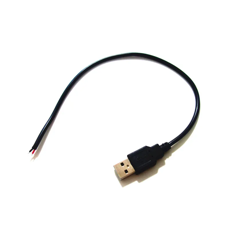 2Pin 4Pin Мужской Женский 5V USB разъем провода DIY кабель для подключения одного цвета