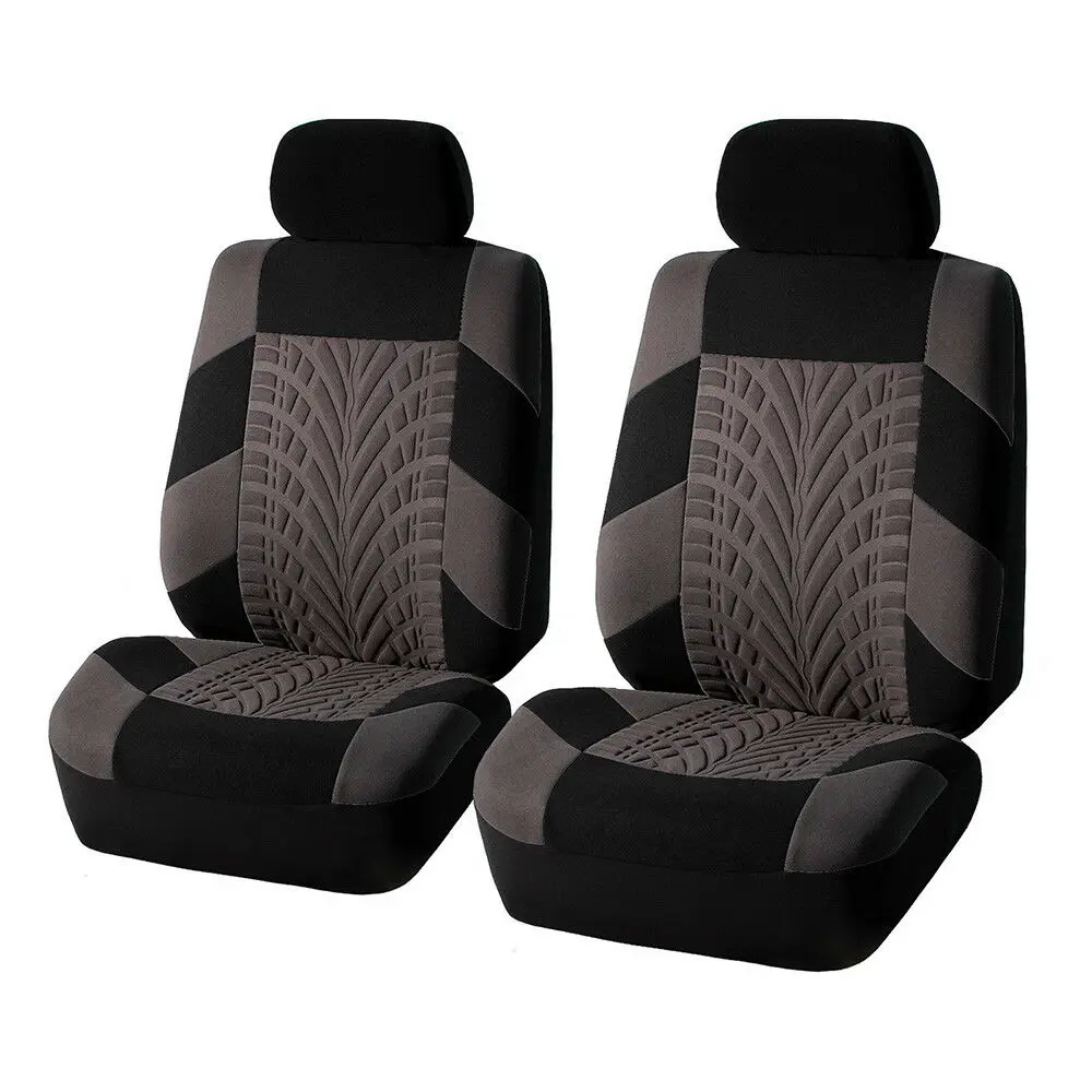 GLCC полиэстер вышивка чехлы для сидений автомобиля набор Универсальный подходит