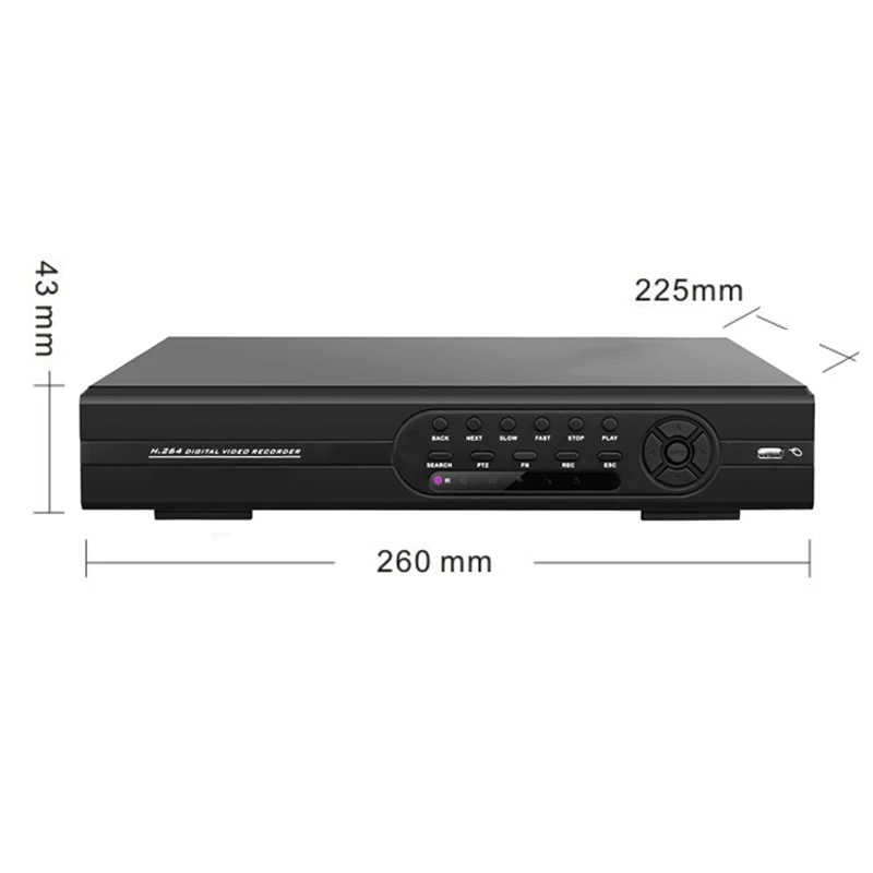 Видеонаблюдения Камера Системы 8ch 960 H D1 DVR 700TVL Крытый День Ночь DIY Kit Цвет Товары