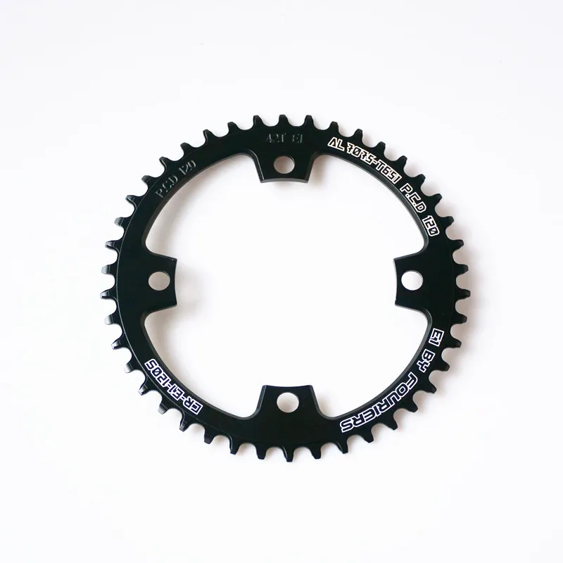 FOURIERS сеть MTB кольцо полное CNC сделано узкое широкое кольцо PCD 120 мм 36-48 т