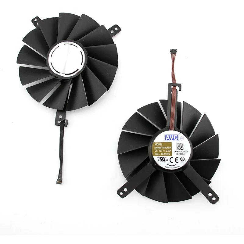 Вентилятор для видеокарты DC12V 0.60A DAPA0815B2UP001 DAPA0815B2UP004 для NVIDIA GeForce RTX 2080 RTX 2080Ti Founders Edition