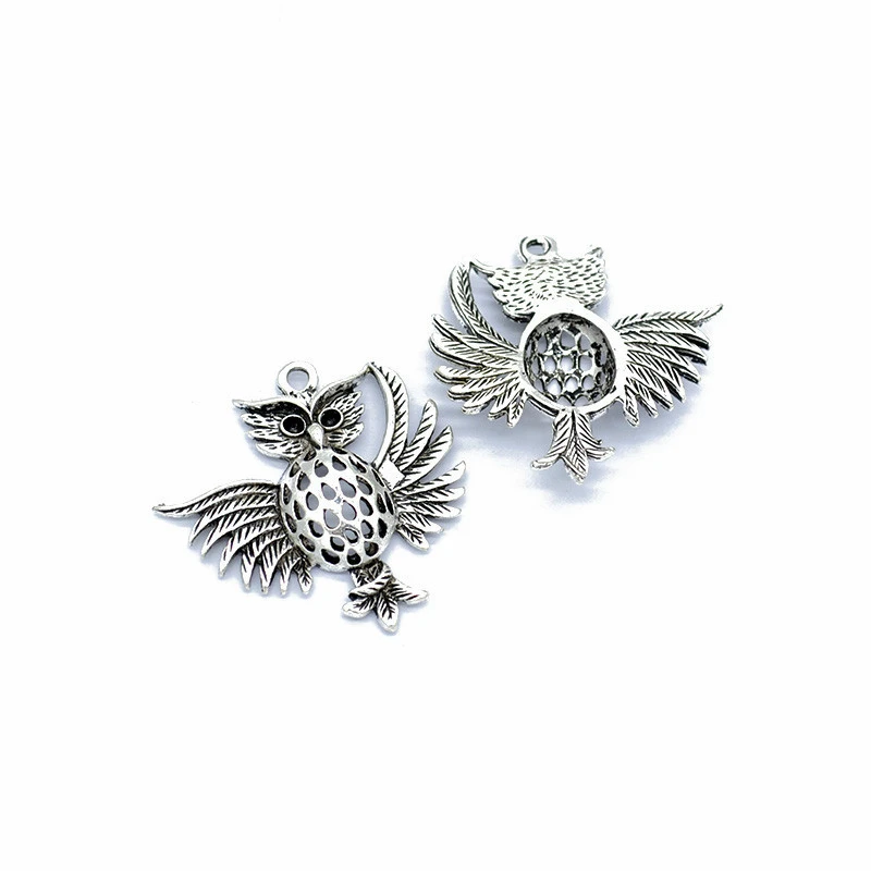 

15pcs Owls Charms DIY Jewelry Making Pendant Fit Bracelets Necklaces Earrings Handmade Crafts