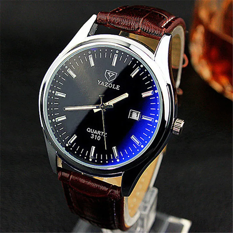 

YAZOLE Men Women Quartz Watch Blue-ray Waterproof Couple Watches Luminous Pointer Calendar Boutique Business Wrist Watch YD310