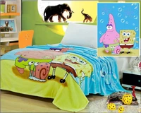 mary cat home textile cartoon blanket for kids gift doraemon stitch coral fleece blanket throw on bed sofa boys 150200cm queeen