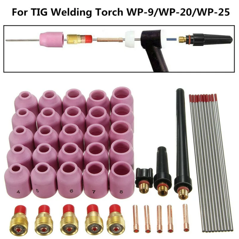 581302 газовой сварки объектив Керамика Замена для горелка вольфрамовым электродом