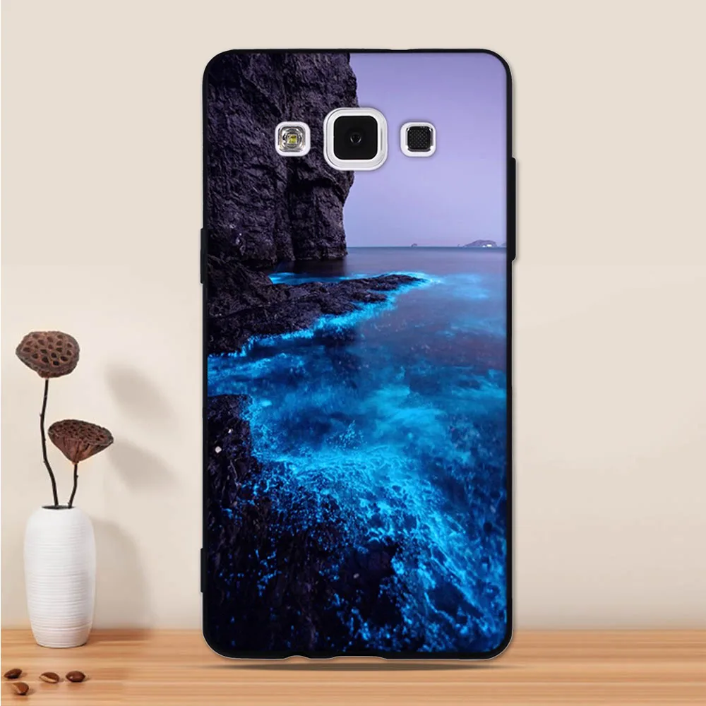 Для samsung Galaxy A5, силиконовый черный чехол с 3D рисунком, задняя крышка для samsung Galaxy A5, A500, чехол для телефона, Funda, Coque Capa