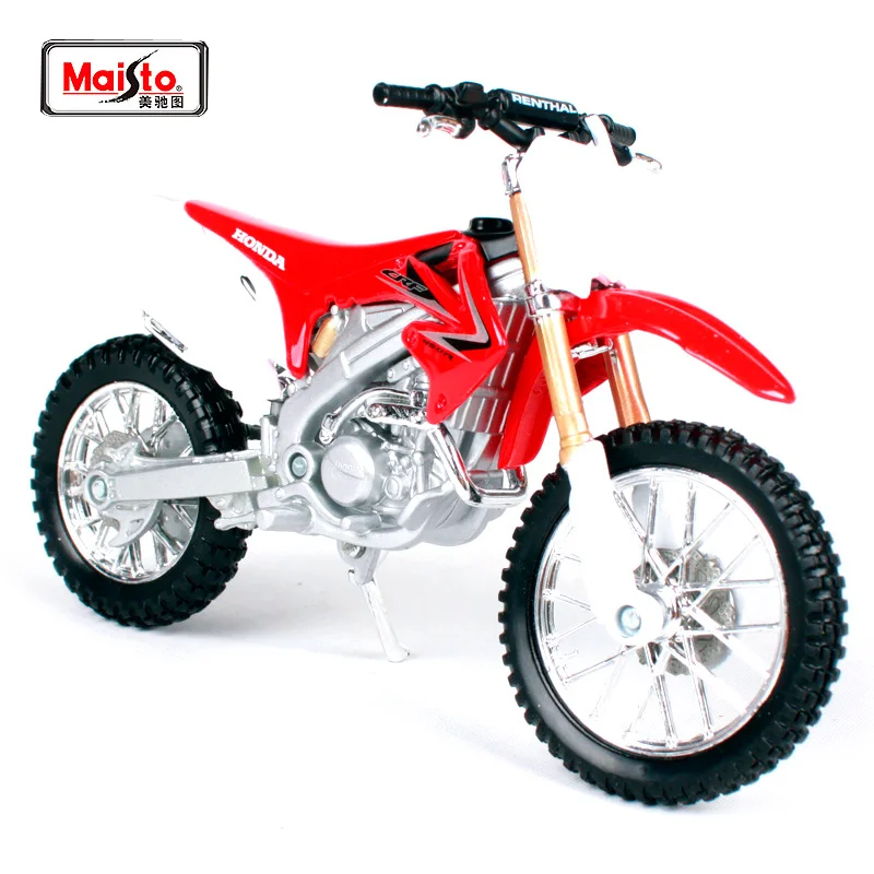 

Maisto 1:18 Honda CRF 450 R Red MOTORCYCLE BIKE DIECAST MODEL TOY NEW IN BOX FREE SHIPPING 10021