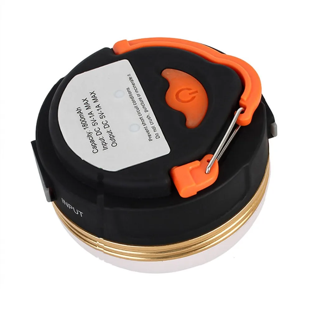 Перезаряжаемый светодиодный фонарь для кемпинга на 1800 мАч магнитный уличный