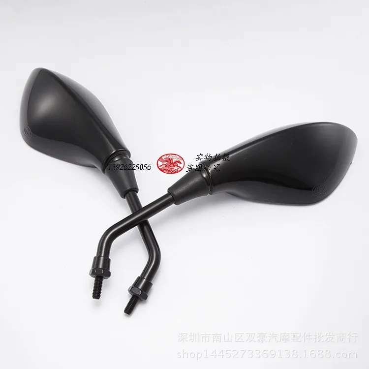

universal black motorbike side mirror moto mirrors for kawasaki honda suzuki yamaha Harley Davidson motorcycle rearview mirror