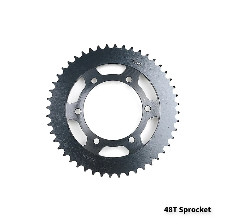 48T Sprocket 525 16T 45T 48T цепь мотоцикла и Передняя Задняя звездочка набор для Yamaha YZF600 YZF 600 R6 2006- YZF-R6 50th 60th юбилей - Цвет: 48T Sprocket