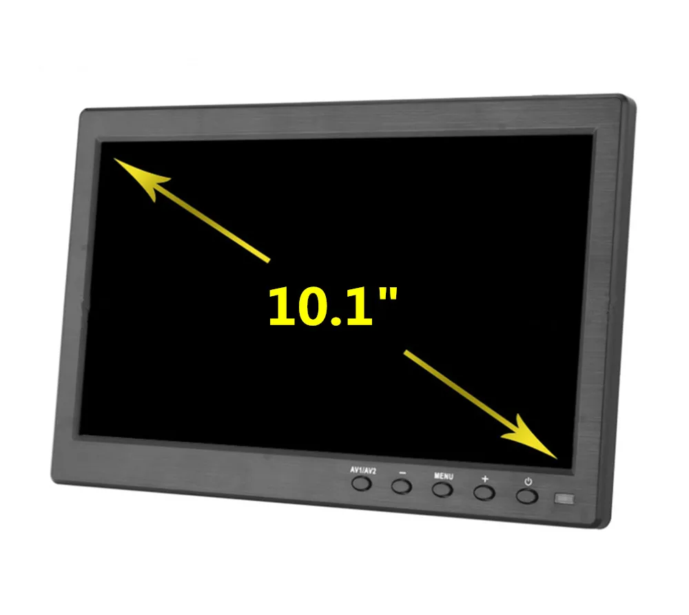 Цветной ЖК монитор 10 1 дюйма HD 1024*600 автомобильный mp5 плеер домашний ПК дисплей с