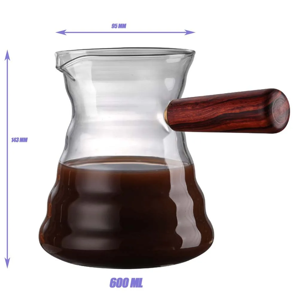 Ecocoffee Новый турецкий мокко горшок 650 мл эспрессо Горшки DIY бытовой кухонный