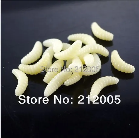 50 шт. maggot Grub Мягкая приманка приманки для красных червей рыболовные мягкие | Спорт