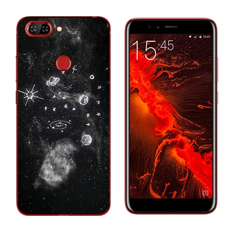 for Lenovo S5 K520 Soft TPU Phone Fitted Cases Luxury Slim Silicone Shell 5.7 inch Capa Billow Printing |