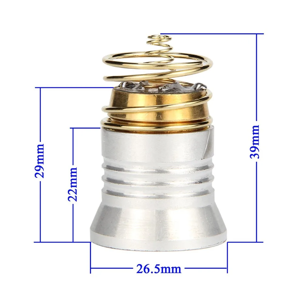 Светодиодный фонарь UltraFire Фонарь лампы светодиодный 1000 люмен 26 5 мм CREE XP L V6 1