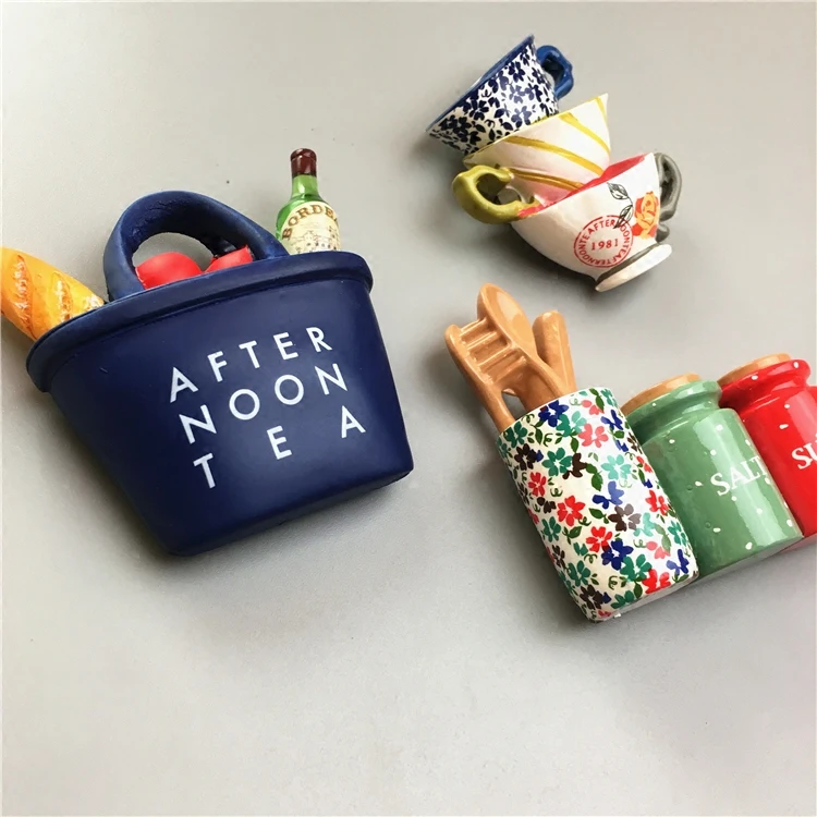 1 шт. высококачественные 3D полимерные искусственные магниты для еды хлеба