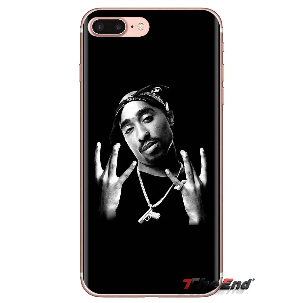 For Huawei G7 G8 P7 P8 P9 P10 P20 P30 Lite Mini Pro P Smart Plus 2017 2018 2019 TPU Transparent Bag Case 2Pac Tupac Amaru Shakur |
