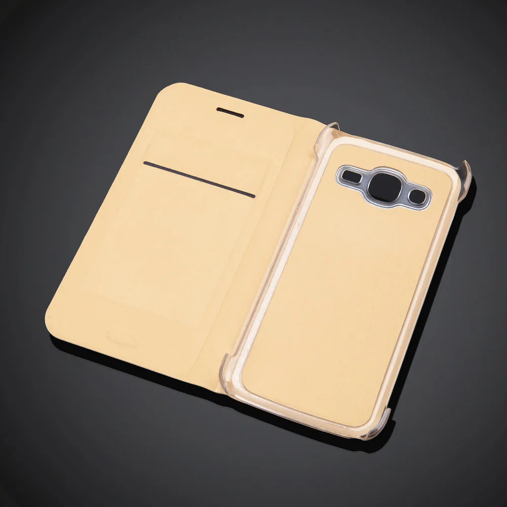 Кожаный флип чехол для телефона Samsung Galaxy Grand Prime G530 держатель карт G5309W G5306W кошелек
