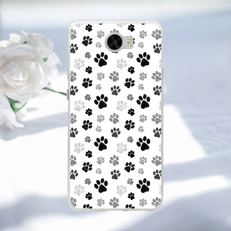 Силиконовый чехол для huawei Y5 II рисунком модные силиконовый телефона 2016 задняя