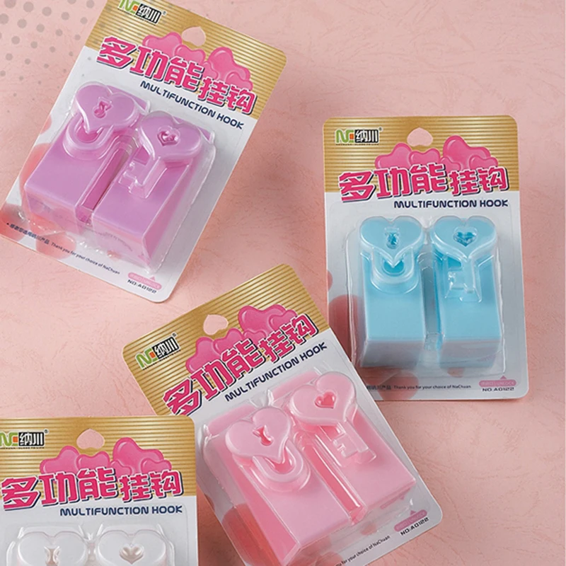 2 шт./компл. крюк двери пластиковый кухонный шкаф вешалка для одежды крючок ванной