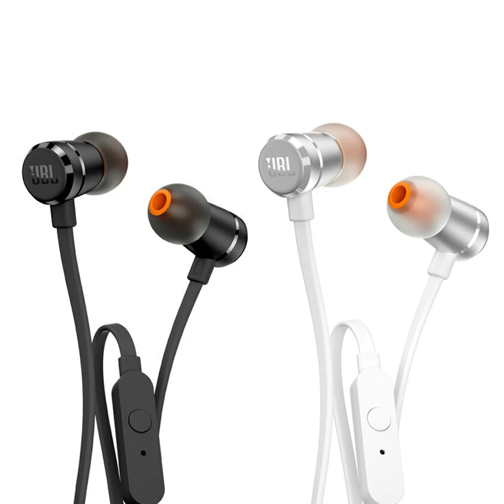 JBL T290 3,5 мм проводные наушники стерео музыка гарнитура динамический бас наушники одна кнопка дистанционного управления Hands-free с микрофоном