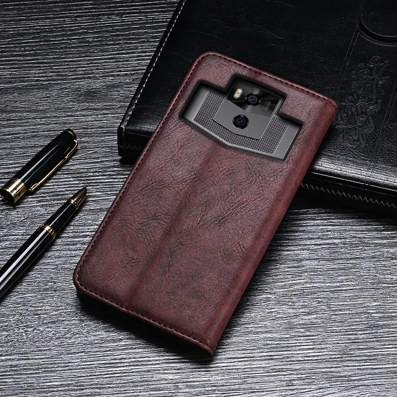 Ulefone power 5 чехол Роскошный кожаный флип-чехол для Ulefone power 3 3S защитный чехол для телефона Ретро Задняя накладка