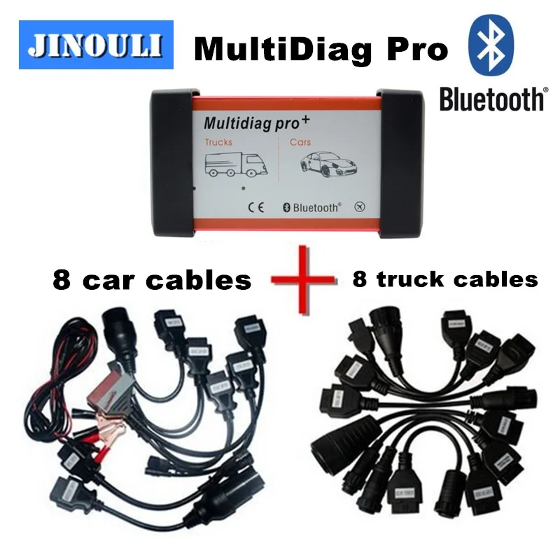 Диагностический сканер TCS Pro Multidiag + 2015.R3 Bluetooth с генератором ключей и