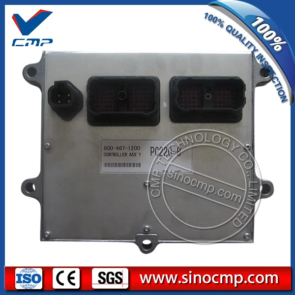 

ECM 600-467-1200 контрольная панель экскаватора для Komatsu PC270-8 ECU, гарантия 1 год