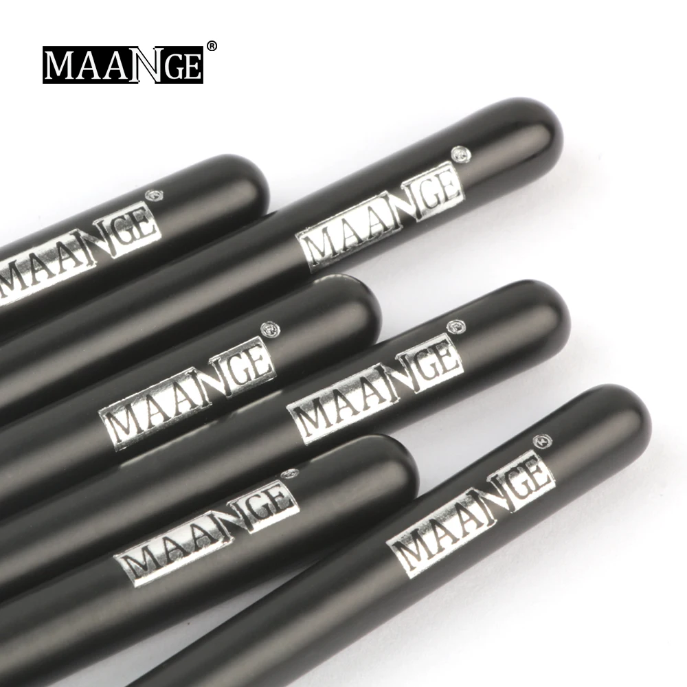 MAANGE тени для век кисти набор профессиональных 1/6pcs макияж кисть для теней для век растушевки консилера маркер затенения кистей для макияжа