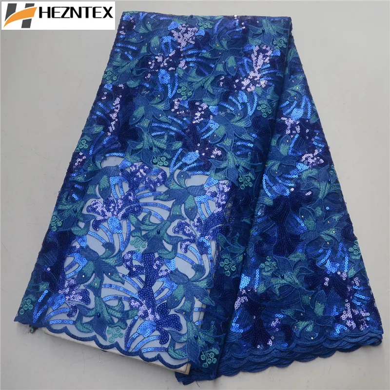 Новая мода африканская ткань кружево французский блесток кружева ткани на вечер