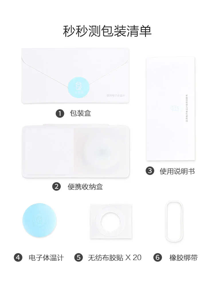 Цифровой термометр для детей Xiaomi miaomiaoce, детский термометр accrate постоянные измерения температуры, Мониторы высокого сигнализации температуры