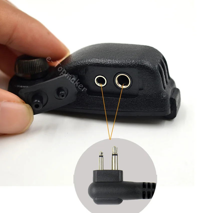 Переходник для аудио адаптера Motorola Portable Radio Walkie Talkie APX2000 APX6000 APX7000 DGP6150 to 2Pin Motorola|plug