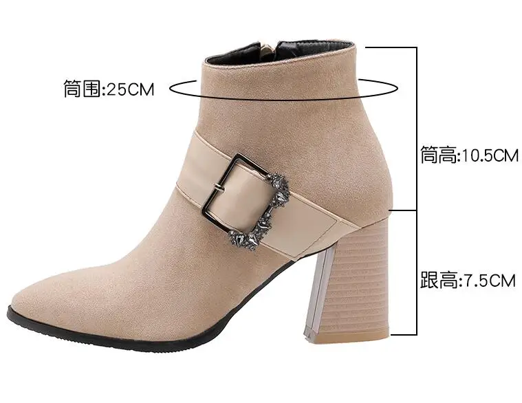 2019 г. женские ботинки новейшая модель на молнии высоком тонком каблуке с острым