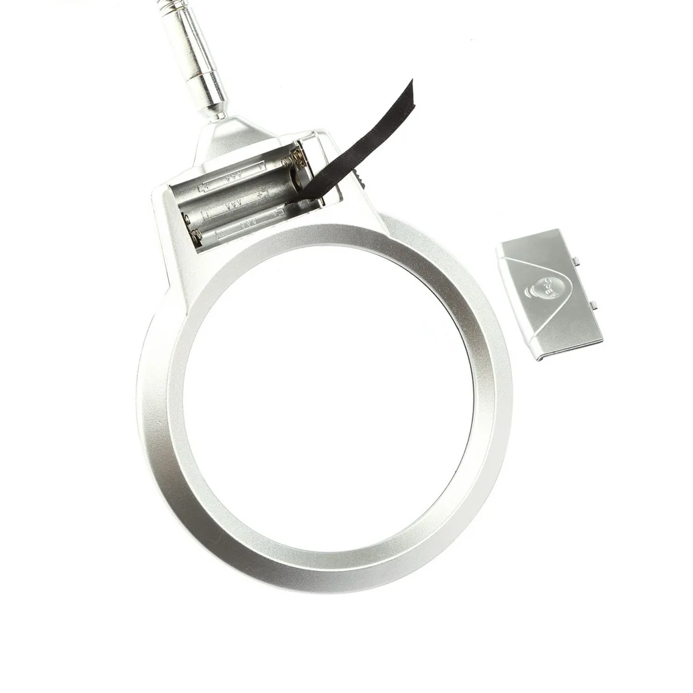 LED подсветкой клип на стол металлический шланг лупа увеличительное стекло