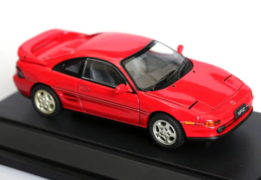 Бесплатная доставка высокая имитация модели Toyota MR2 1:43 игрушечные машинки из