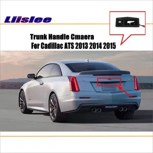 Автомобильная камера заднего вида для Cadillac ATS 2013-2015 HD CCD RCA NTST PAL CAM багажник Ручка OEM