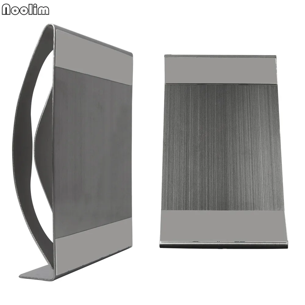 NOOLIM прочный полированный нержавеющий стальной самоклеющийся настенный