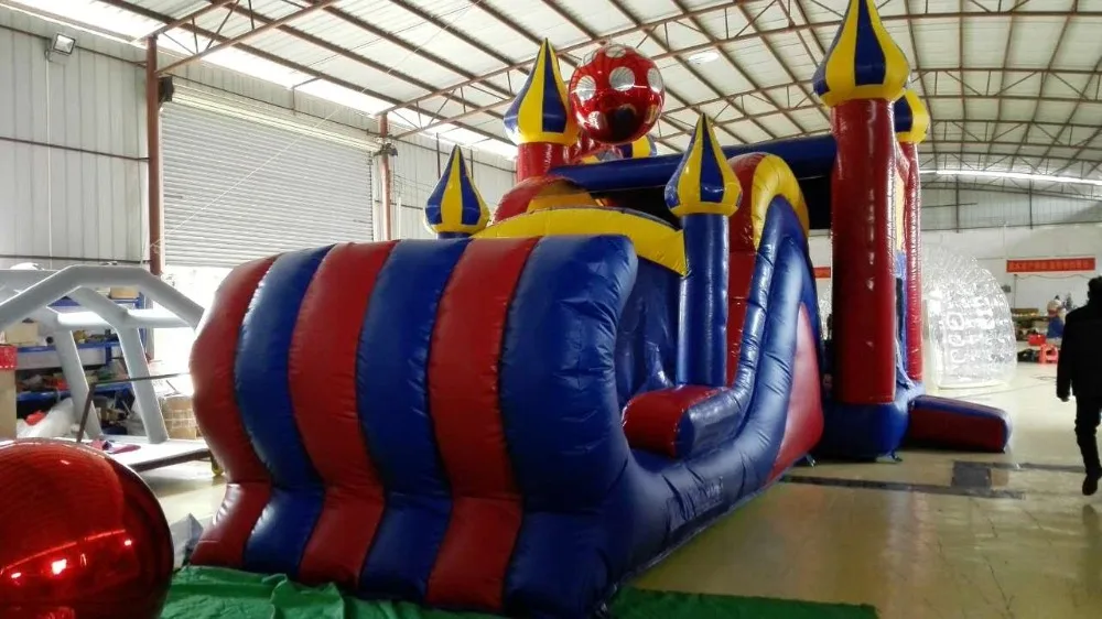 Милый детский надувной дом розовый замок ПВХ | Игрушки и хобби