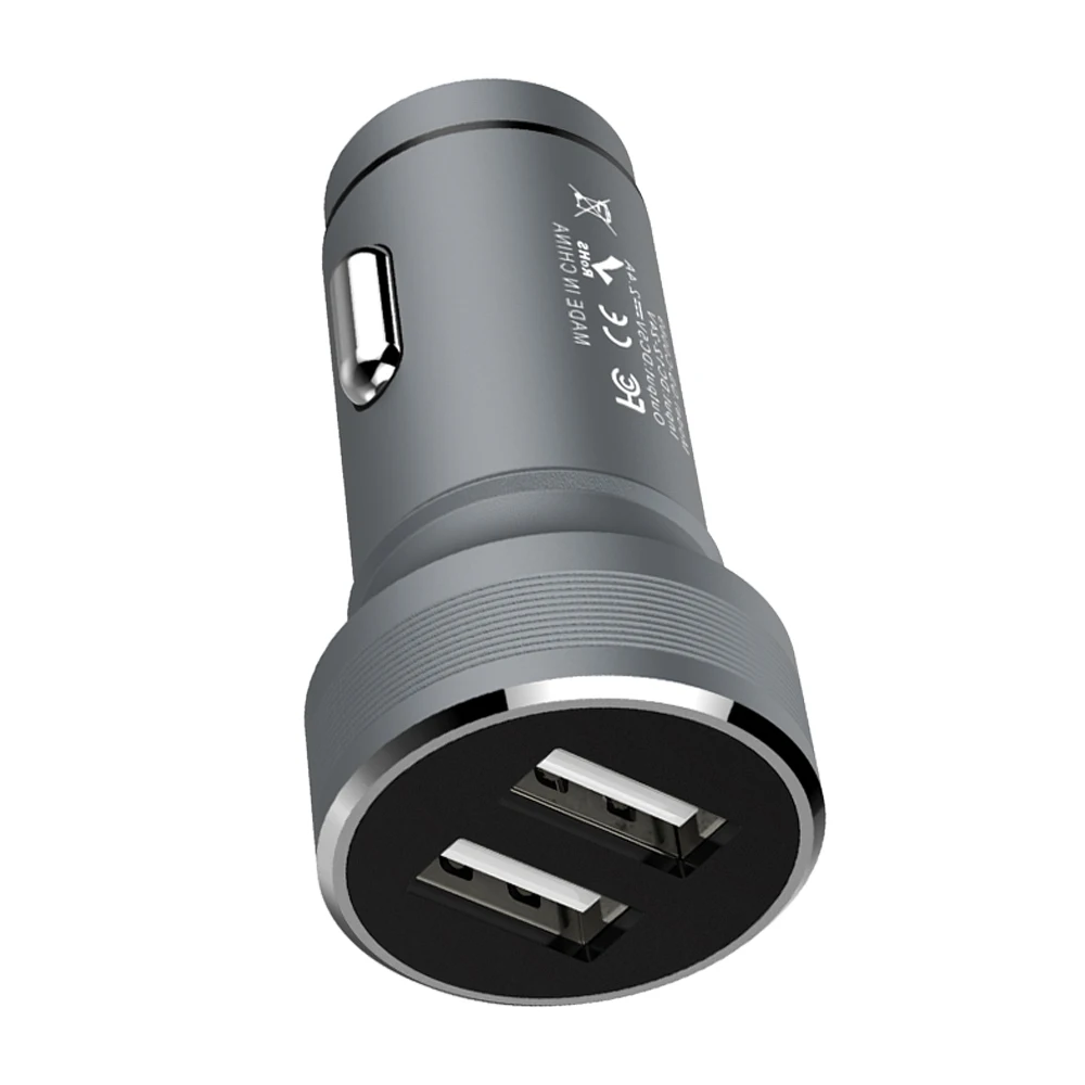 Yubeter двойной зарядное устройство USB для быстрой Зарядное устройство 12 V-24 V Вход автомобильного прикуривателя слот Питание для iPhone Xiaomi планшетный ПК с системой андроида