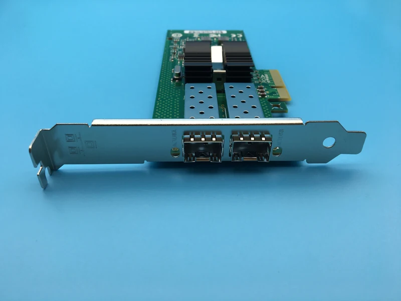 82576 гигабитная Двухпортовая волоконно оптическая сетевая карта 2SFP поддерживает
