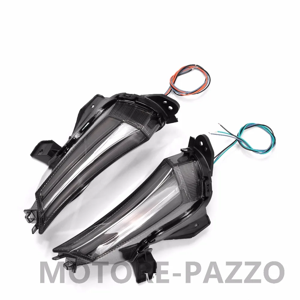 MOTORE-PAZZOMotorcycle светодиодный сигнал поворота Световые индикаторы боковая лампа для Yamaha XMAX 300 X-MAX 250