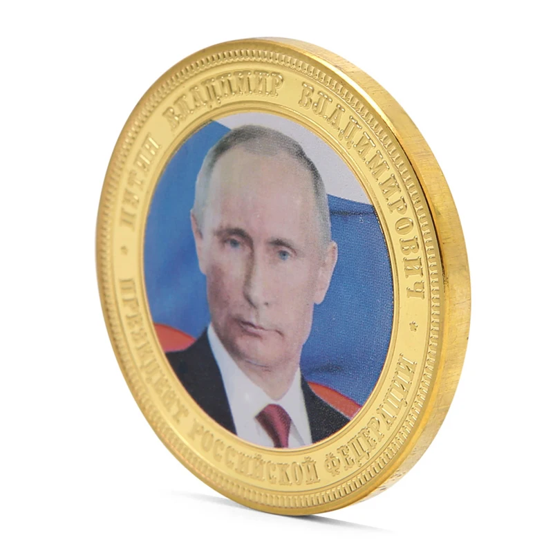Карта Крыма с золотым покрытием, памятная монета, жетон AP16