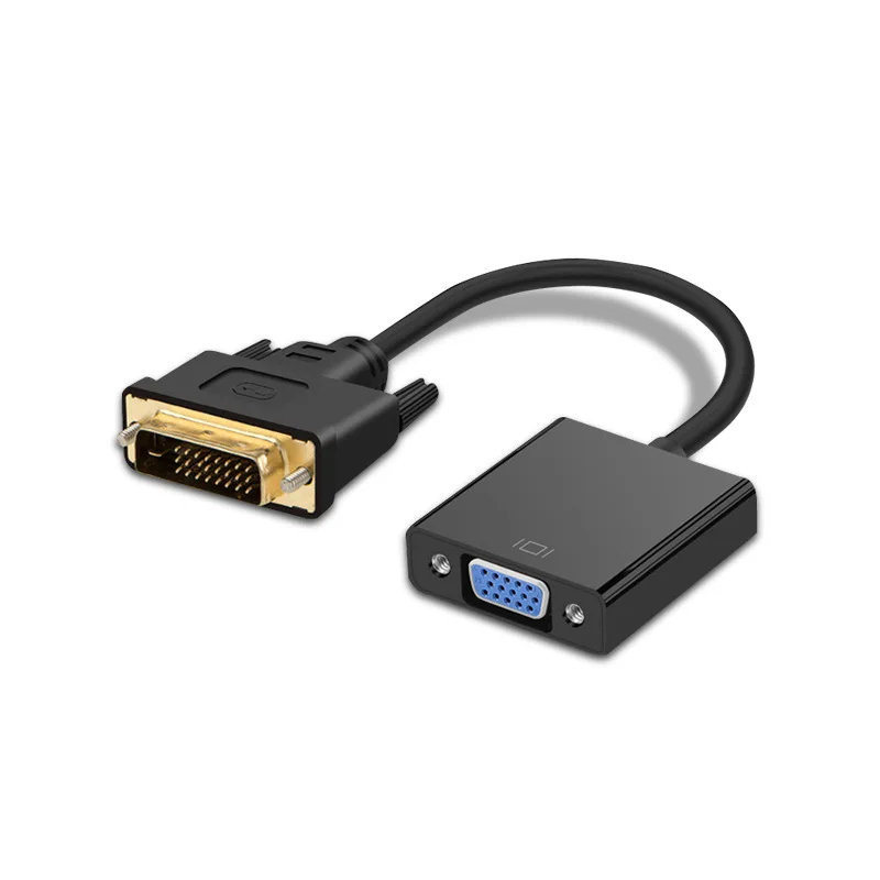 Dvi Male To Vga Female Cable Audio Transfer Line Hdmi Converter Adapter for TV Compueter Laptop JQC-Z05 | Электроника