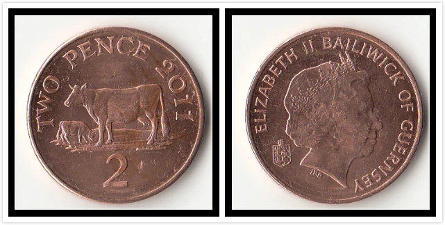 Guernsey 2 pence commonity Coin EU 100% настоящие и оригинальные европейские монеты для личной