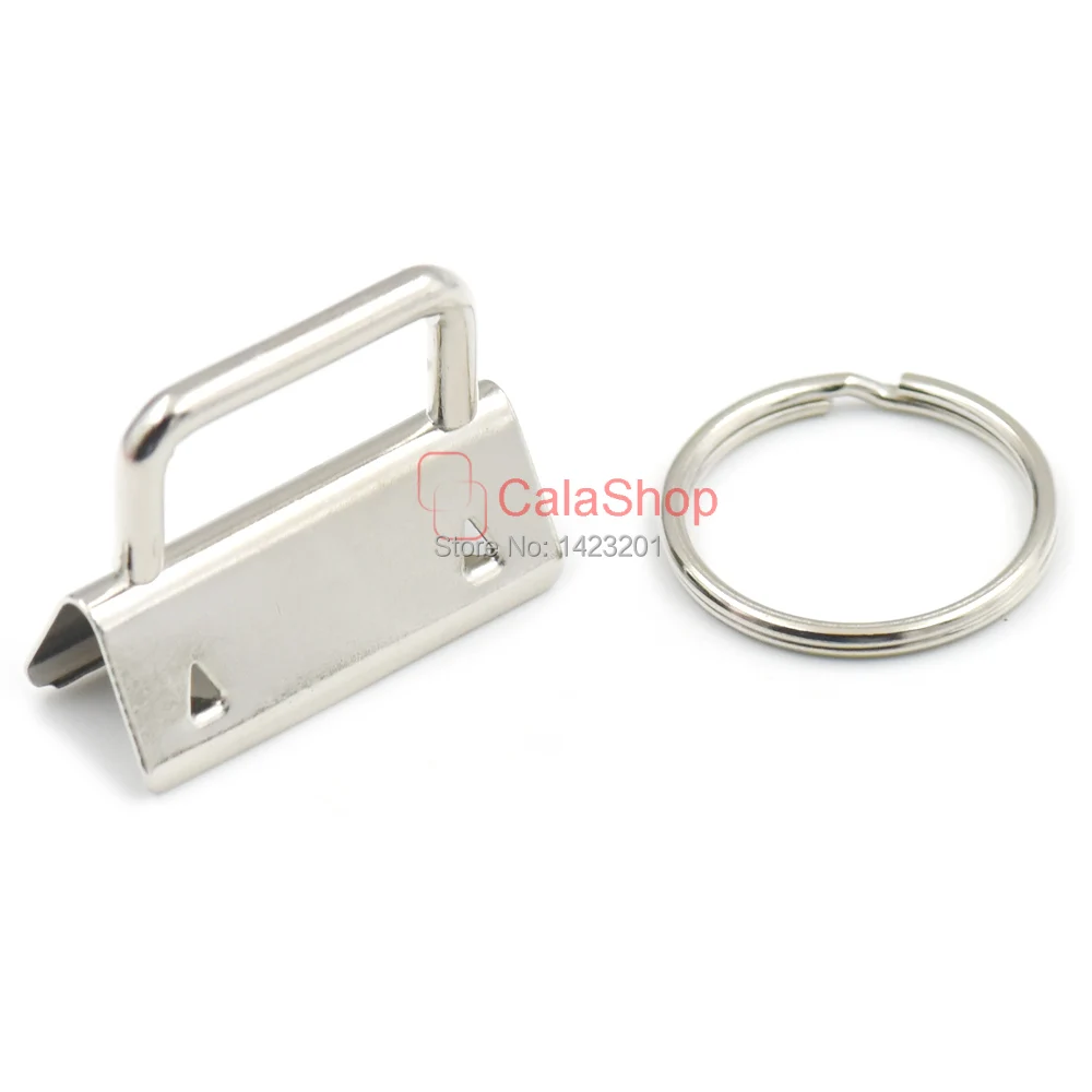 Металлический брелок для ключей 50 шт./лот 32 мм 1 25 дюйма|key ring hardware|hardware ring50 pcs/lot |