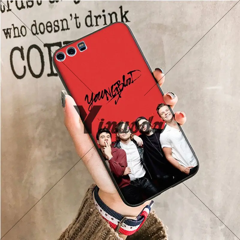Умный чехол Yinuoda YOUNGBLOOD 5Sos для Huawei P20 Pro P10 Plus P9 Mate 10 Lite | Мобильные телефоны и