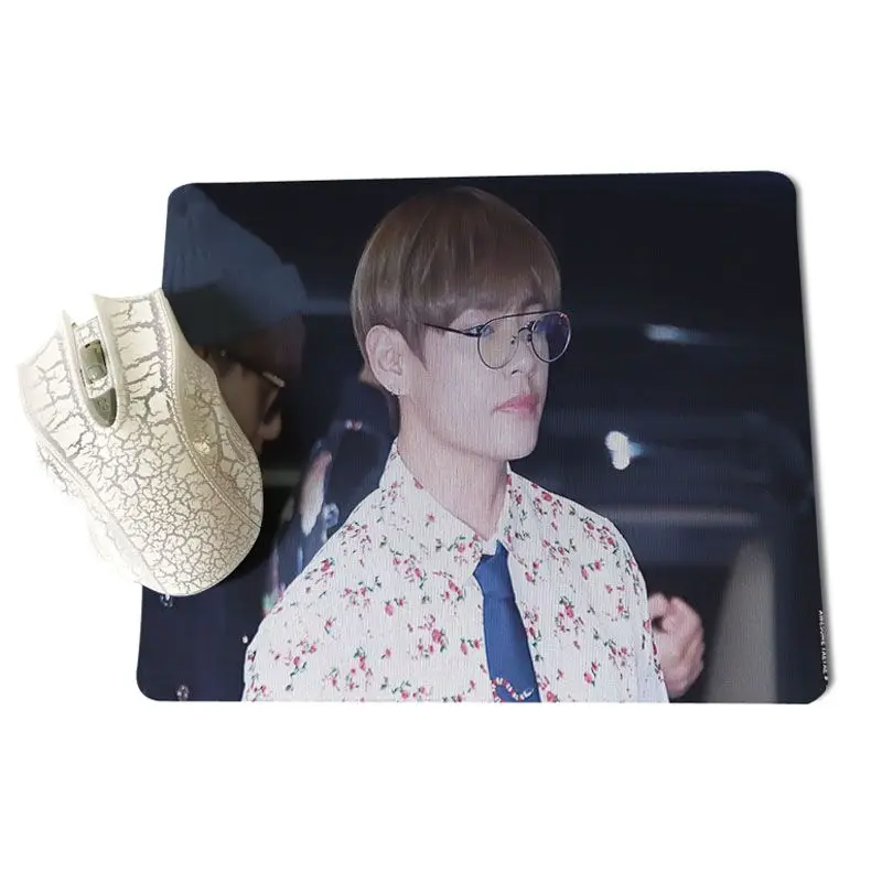 MaiYaCa Taehyung Kpop музыкальный уникальный настольный коврик игровой коврик для мыши Размер для 25X29 см игровые коврики